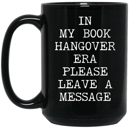Book Hangover Era coffee mug