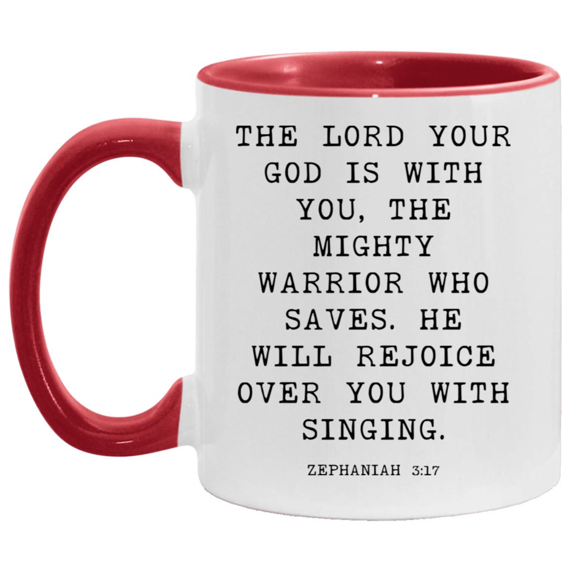 The Lord is With You Bible Verse coffee mug