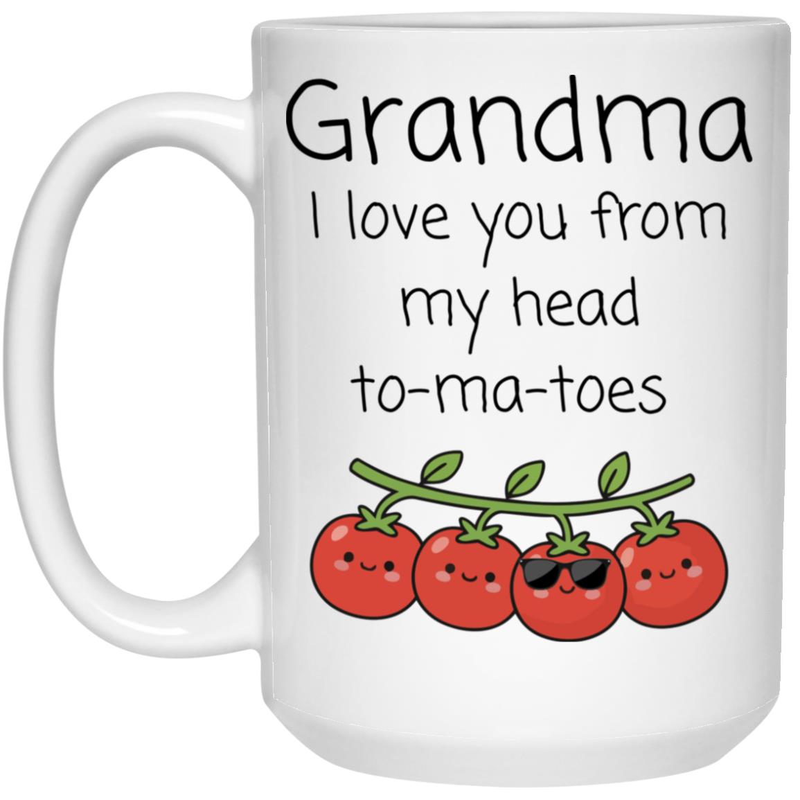 Grandma Coffee Mug - Funny Pun Gift for Grandma