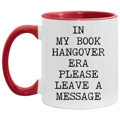 Book Hangover Era coffee mug