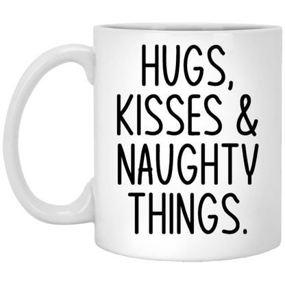 Funny naughty valentine coffee mug