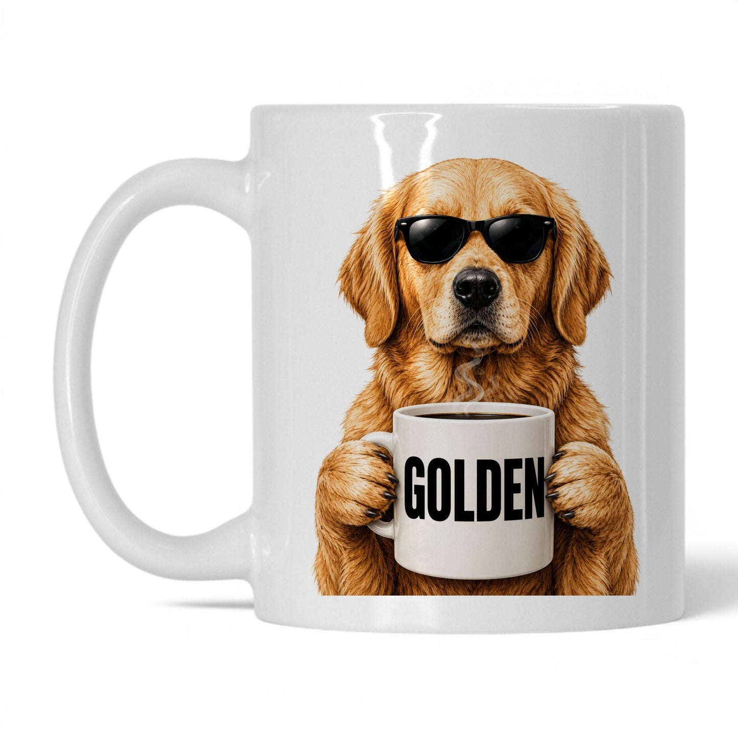 Golden Retriever Golden coffee mug — 11oz White