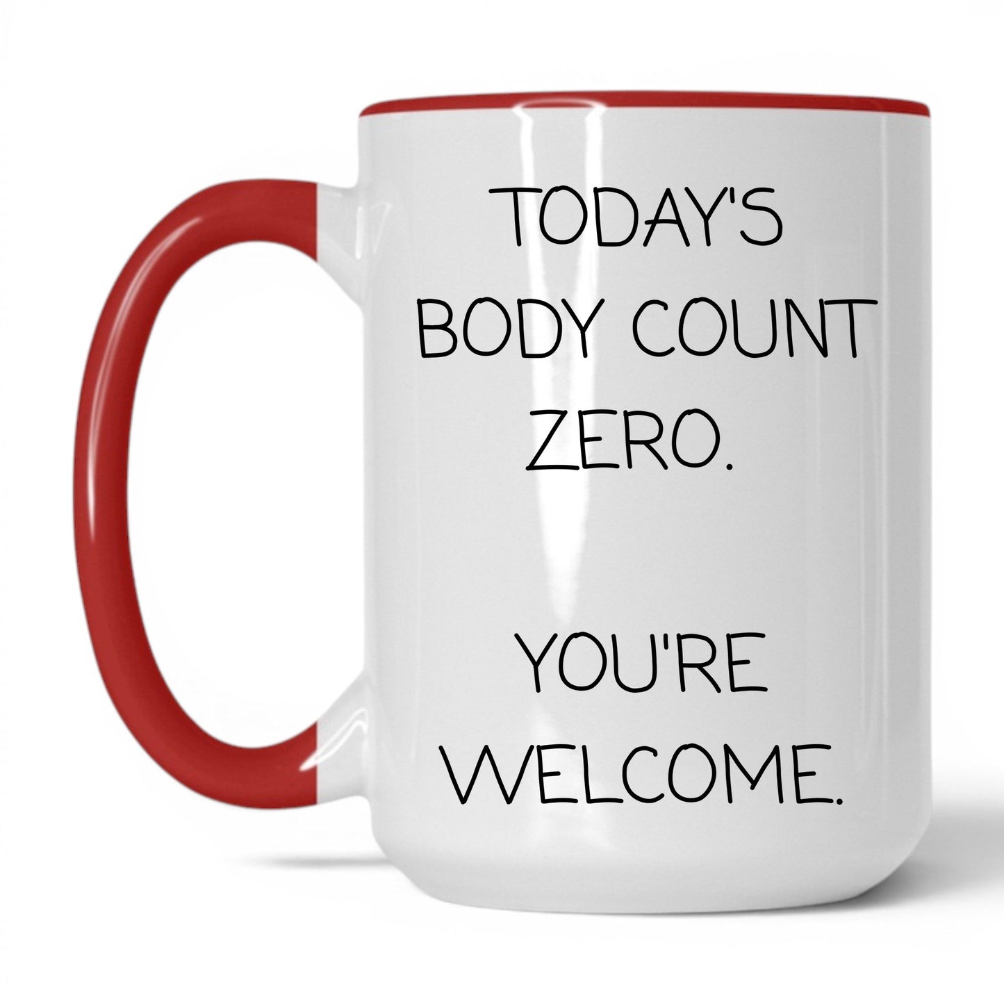 Today's Body Count Zero Coffee Mug