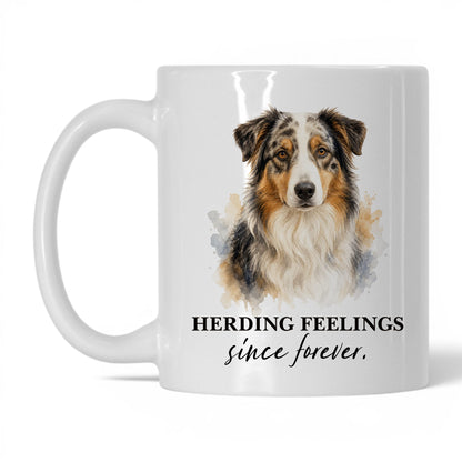Herding Feelings Since Forever — 11oz White coffee mug