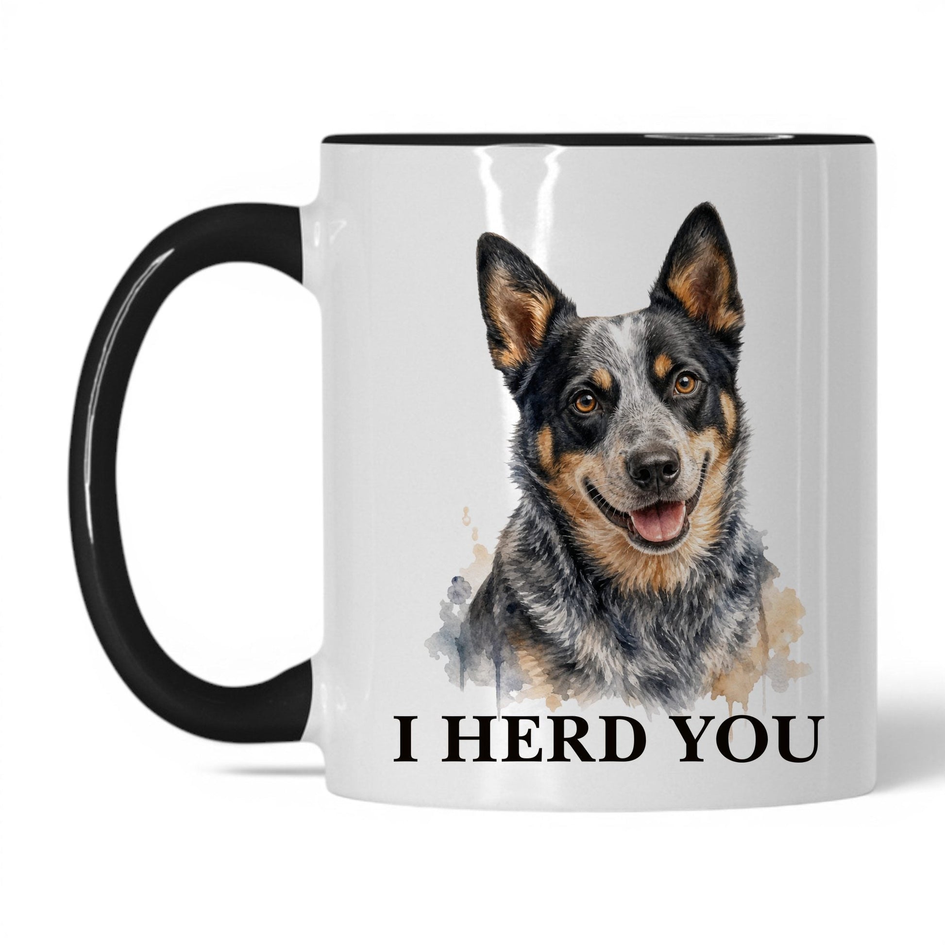 I Herd You — 11oz White Black coffee mug