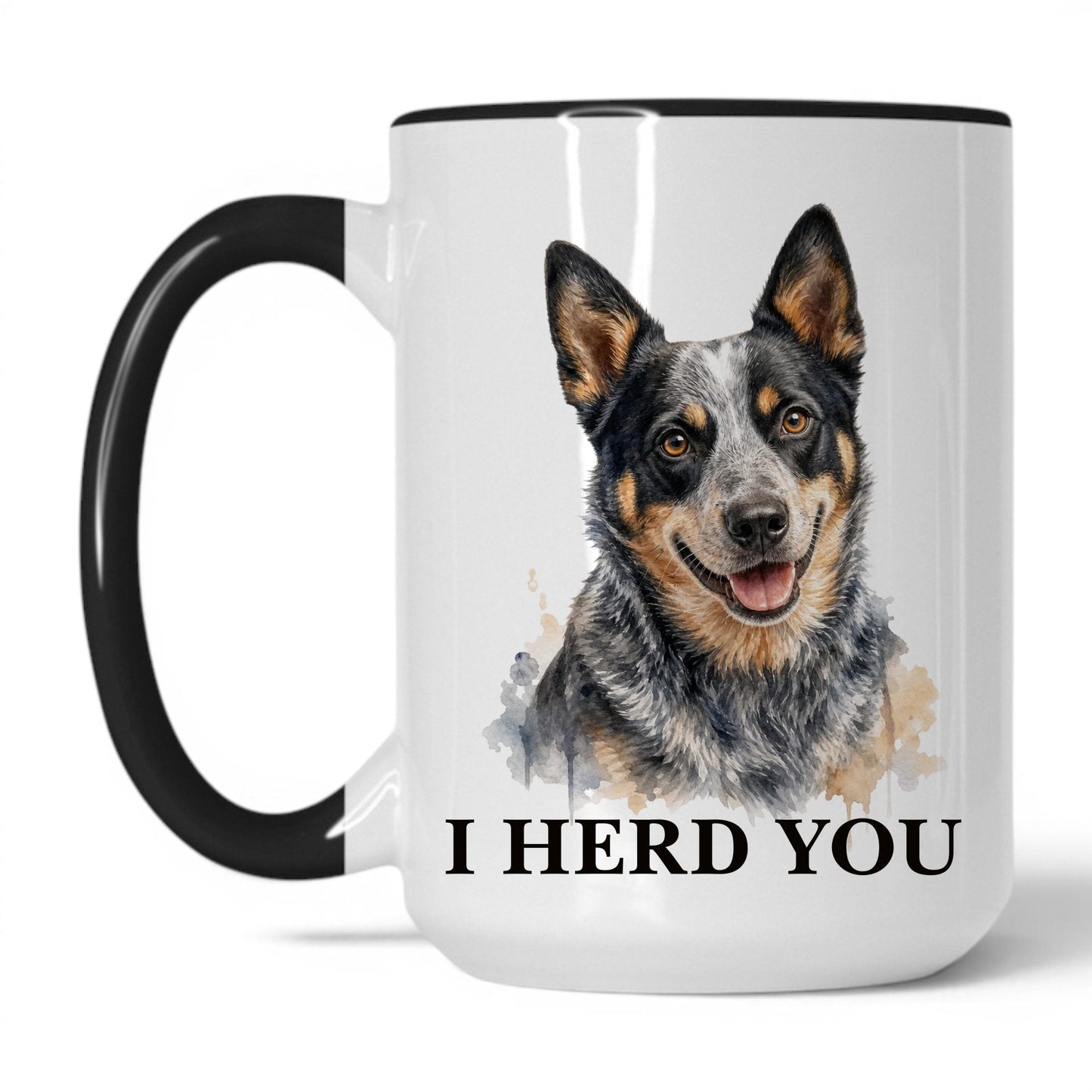 I Herd You — 15oz White/Black coffee mug