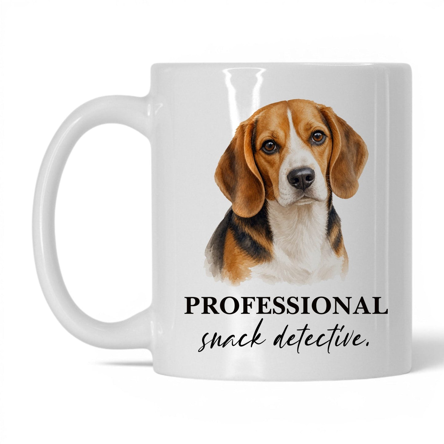 Professional Snack Detective — 11oz White coffee mug