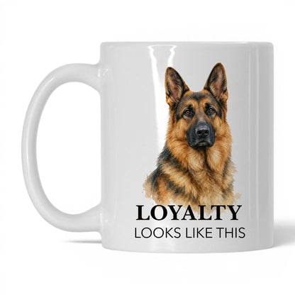 Loyalty Looks Like This — 11oz White coffee mug