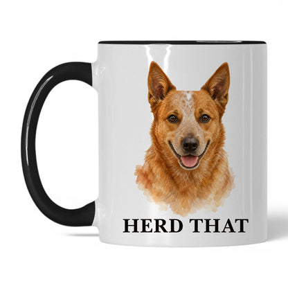 Herd That — 11oz White Black coffee mug