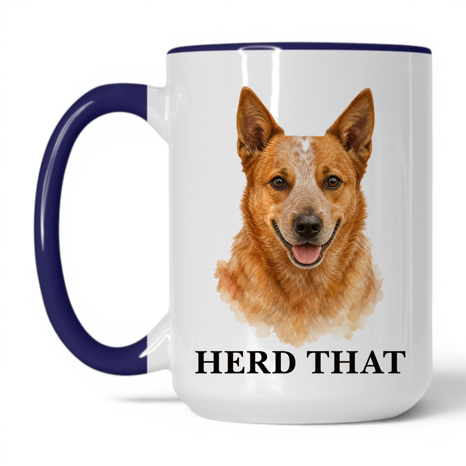 Herd That — 15oz White Midnight Blue coffee mug