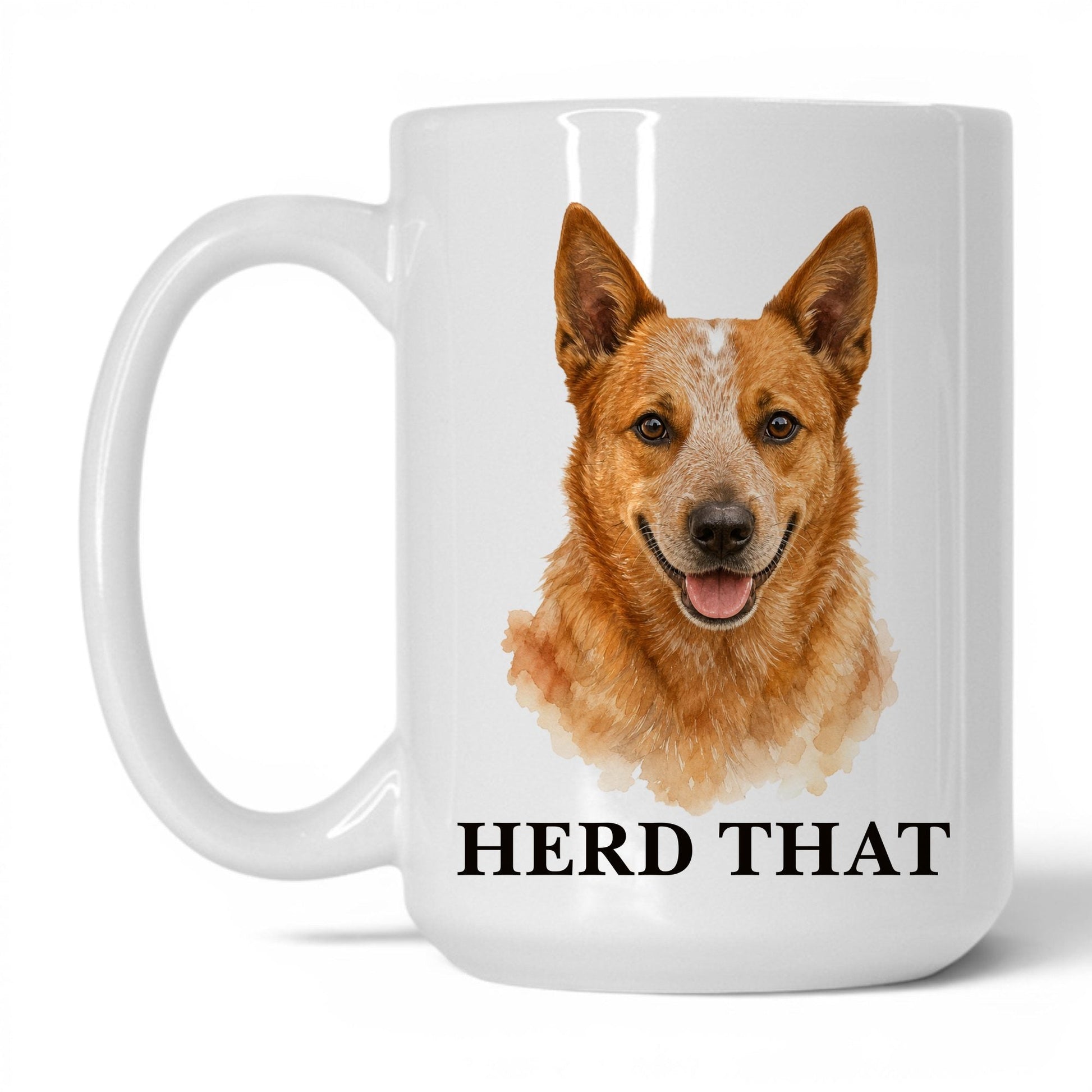 Herd That — 15oz White coffee mug