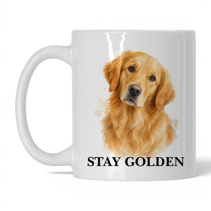 Stay Golden — 11oz White coffee mug